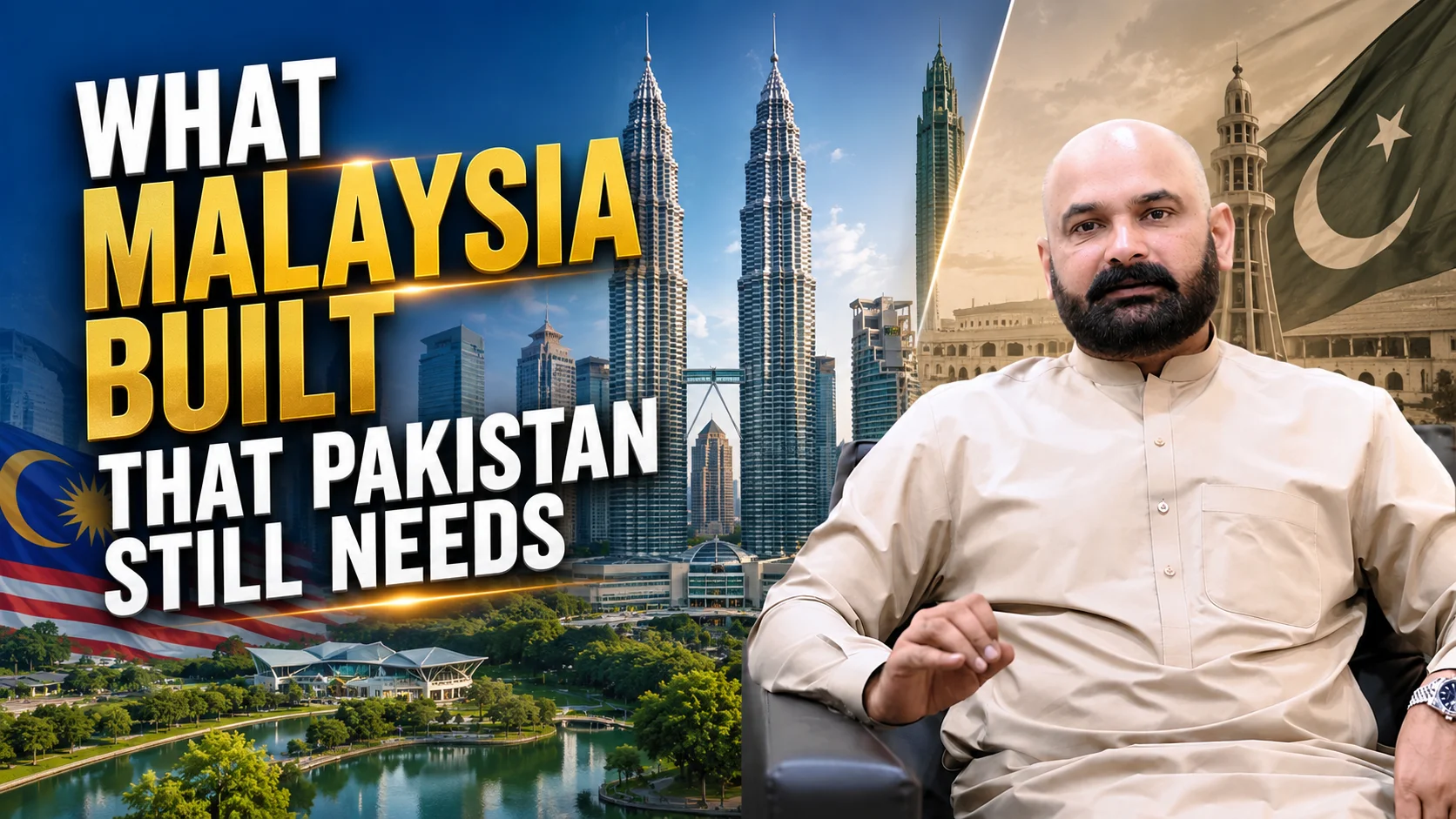 What Malaysia Built That Pakistan Still Needs Malaysia development compared with Pakistan explained by Mr. Nasir Gondal